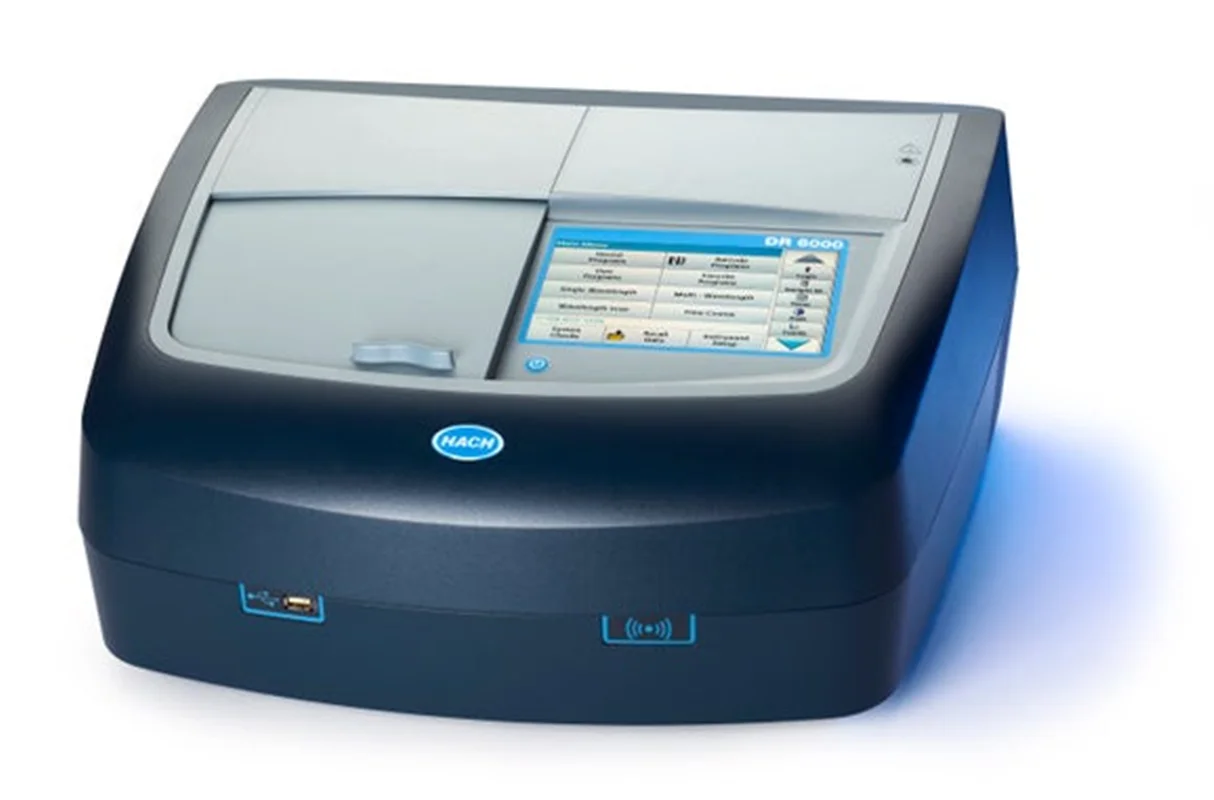 اسپکتروفتومتر HACH  DR6000 UV-VIS با فناوری RFID